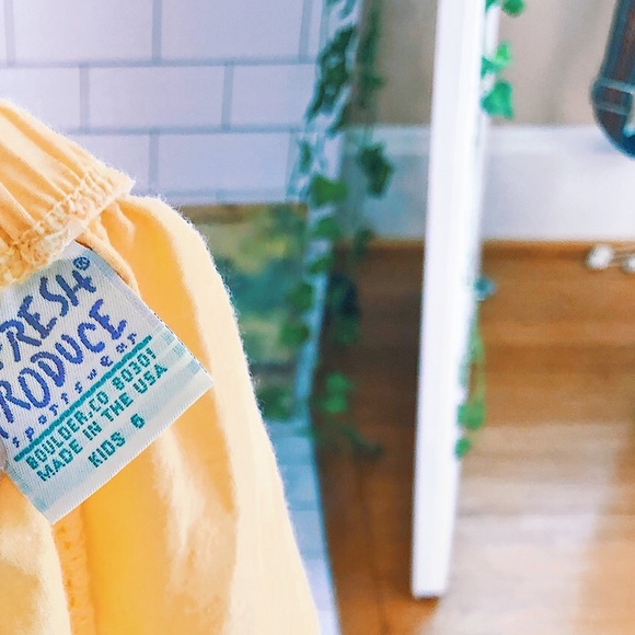 [Size 0] Kids Size 6 Yellow Shorts ✨ - Picture 2 of 2